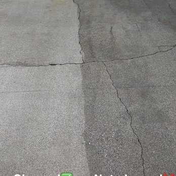 Precise Pressure Wash - After being treated with chemicals! - Pressure Washers Near Me