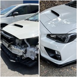 2017 Subaru WRX Front Bumper Repair 2017 Subaru WRX Front Bumper Repair