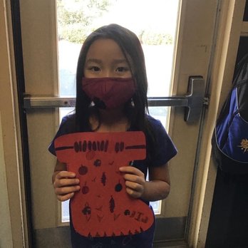 Hidden Valley KinderCare - Riley's art work - Preschools Near Me - Corona, California