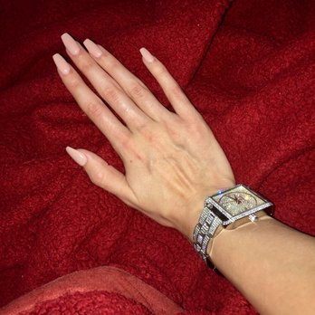Nails & Spa Alamo Ranch - My recent manicure by Tina. (Artificial nail tips with the Dip Powder process in color KD403) - Nail Salons Near Me - San Antonio, Texas Nails & Spa Alamo Ranch - My recent manicure by Tina. (Artificial nail tips with the Dip Powder process in color KD403) - Nail Salons Near Me - San Antonio, Texas