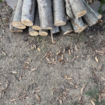 Top Notch Tree And Lawn - Firewood left on the job - Tree Services Near Me Top Notch Tree And Lawn - Firewood left on the job - Tree Services Near Me
