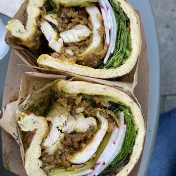 Dune - Fried Chicken "Shawarma" Sandwich - Falafel Near Me - Los Angeles, California Dune - Fried Chicken "Shawarma" Sandwich - Falafel Near Me - Los Angeles, California