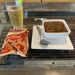 Chili and a Mexican beer