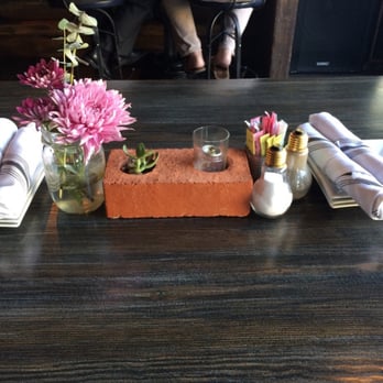 Bosscat Kitchen & Libations - Cute table decorations - New American Near Me - Irvine, California