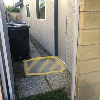 Concrete Plus - Before Side - To be removed - General Contractors Near Me