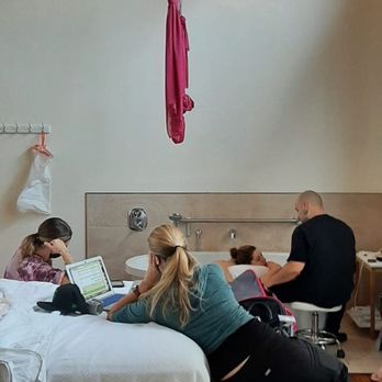 Bloom Waterbirth and Wellness Center - Birth suite with my awesome team! - Midwives Near Me - Ukiah, California Bloom Waterbirth and Wellness Center - Birth suite with my awesome team! - Midwives Near Me - Ukiah, California