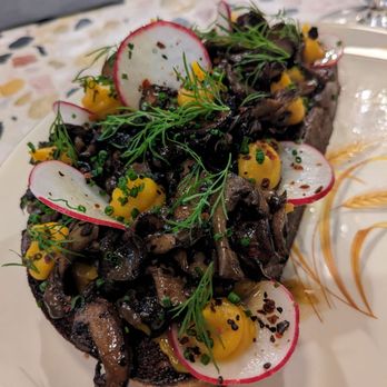 Love Song - Mushroom tartine - Wine Bars Near Me - Virginia Beach, Virginia