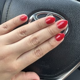Gel builder manicure Gel builder manicure