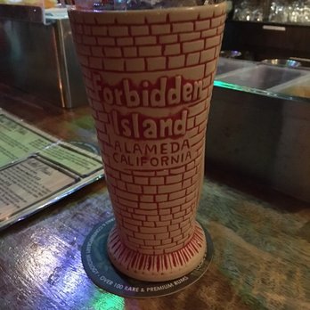 Forbidden Island - Awesome booze holder - Tiki Bars Near Me - Alameda, California