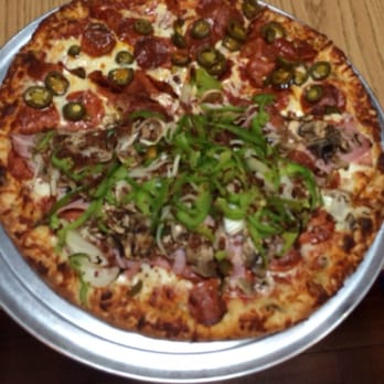 Barro's Pizza - 1/2Barros special 1/2 jalapeño n pep. Yummy - Pizza Near Me - Walnut, California Barro's Pizza - 1/2Barros special 1/2 jalapeño n pep. Yummy - Pizza Near Me - Walnut, California