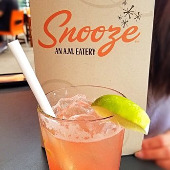 Snooze, an A.M. Eatery - Our Waiter Taylor's recommendation Mule!!! - Breakfast & Brunch Near Me - Addison, Texas