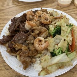 Nori Japan - Teriyaki combo with rice.