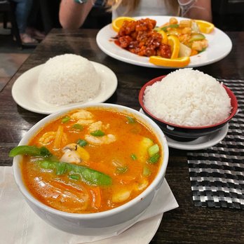 New Ginger - Tom Yum Soup... very good. - Sushi Bars Near Me - Gulf Breeze, Florida New Ginger - Tom Yum Soup... very good. - Sushi Bars Near Me - Gulf Breeze, Florida