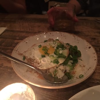 Little Beet Table - Crispy sushi rice with egg - New American Near Me - New York, New York
