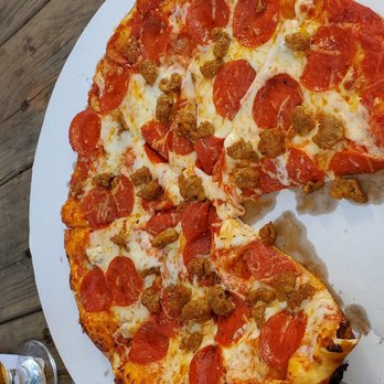 Luigi's Pizzeria - Pepperoni and sausage so good - Pizza Near Me - Houston, Texas Luigi's Pizzeria - Pepperoni and sausage so good - Pizza Near Me - Houston, Texas