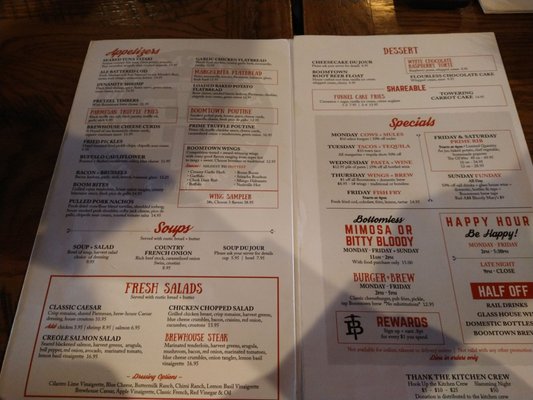 Menu photo 2 BoomTown Woodfire Bar & Grill Duluth, MN