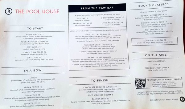 Menu photo 2 The Pool House Queens, NY Menu photo 2 The Pool House Queens, NY