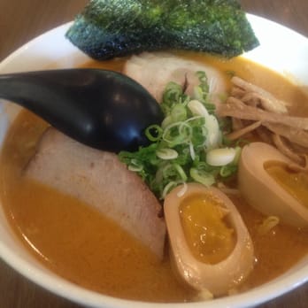 Ren's Ramen - Spicy Miso w/ Pork Belly and a Shoyu Egg. - Ramen Near Me - Wheaton, Maryland Ren's Ramen - Spicy Miso w/ Pork Belly and a Shoyu Egg. - Ramen Near Me - Wheaton, Maryland