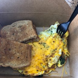 Omlette & toast Omlette & toast
