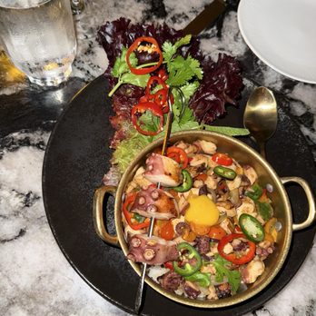 AYA - Octopus Sisig - Seafood Near Me - Rohnert Park, California