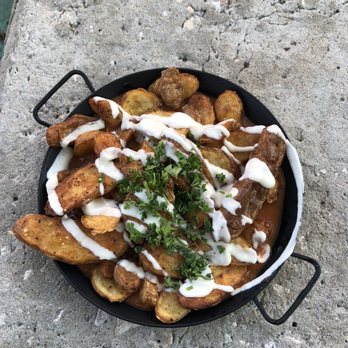 Universal Orlando Resort - Papas Bravas - part of the Mardi Gras 2022 menu - Amusement Parks Near Me - Orlando, Florida Universal Orlando Resort - Papas Bravas - part of the Mardi Gras 2022 menu - Amusement Parks Near Me - Orlando, Florida