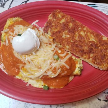 WiseCracks Cafe - Spanish omelet with hash browns - Breakfast & Brunch Near Me - Corvallis, Oregon WiseCracks Cafe - Spanish omelet with hash browns - Breakfast & Brunch Near Me - Corvallis, Oregon