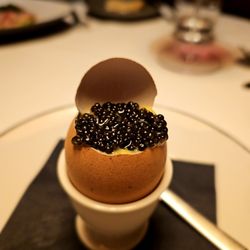 L'Avant Garde - Forgot the name but an egg appetizer that was superb.