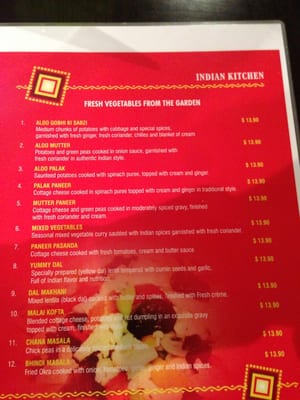 Menu photo 3 Indian Kitchen Sorell, TAS