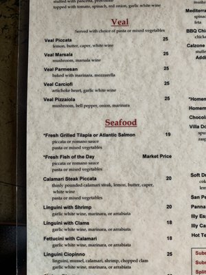 Menu photo 6 Nick's Scottsdale, AZ