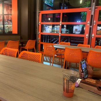 Blaze Pizza - Patio area - Salad Near Me - Northridge, California Blaze Pizza - Patio area - Salad Near Me - Northridge, California