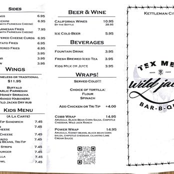 Wild Jacks Tex Mex BBQ - New menu - Barbeque Near Me - Kettleman City, California Wild Jacks Tex Mex BBQ - New menu - Barbeque Near Me - Kettleman City, California