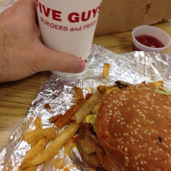 Five Guys - My favorite place - Burgers Near Me - Miami, Florida