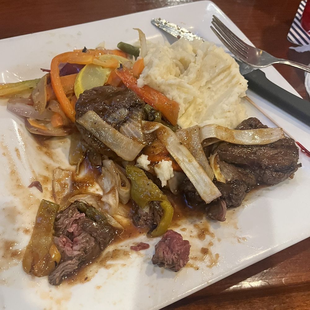 Bourbon steak tips!