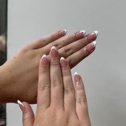 Goddess Of Nails & Beauty - French Tip Acrylics