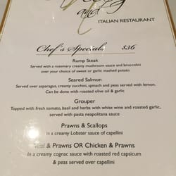 Nonna and I Italian Restaurant  - Evening specials