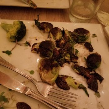 The Front Porch Piano Bar & Restaurant - This is the brussel sprouts I was served - Lounges Near Me - Ogunquit, Maine