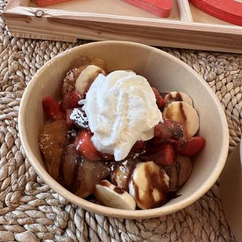 Mugs & Muffins Cafe - Mini pancakes with fruit. - Coffee & Tea Near Me - Madison, Virginia Mugs & Muffins Cafe - Mini pancakes with fruit. - Coffee & Tea Near Me - Madison, Virginia