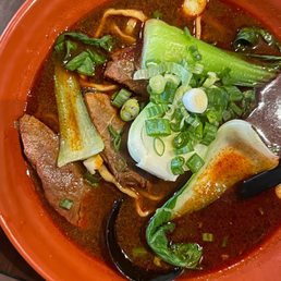 Beef noodle soup