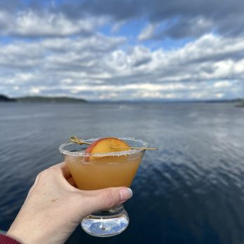 Anthony's - Peachy Drop made with local peaches - delightful! - Seafood Near Me - Tacoma, Washington Anthony's - Peachy Drop made with local peaches - delightful! - Seafood Near Me - Tacoma, Washington
