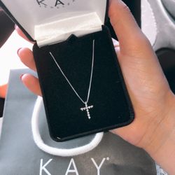 Kay Jewelers Outlet - Diamond cross necklace