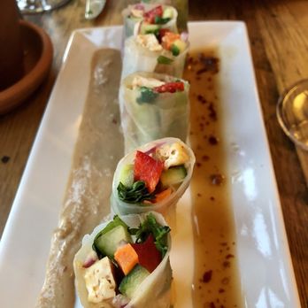 Ravens' Restaurant - Spring rolls - Vegan Near Me - Mendocino, California Ravens' Restaurant - Spring rolls - Vegan Near Me - Mendocino, California