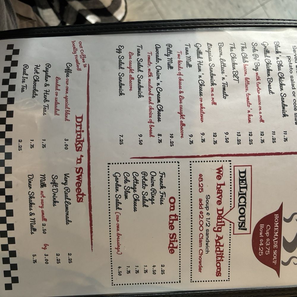 Cracker Box Restaurant - Photo of menu. - American Near Me - Carson City, Nevada