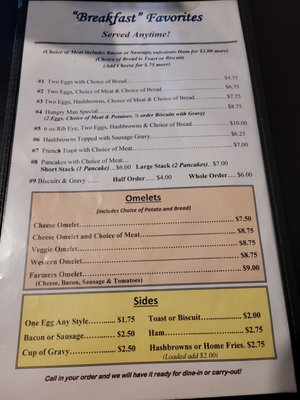 Menu photo 1 Hilltop East Tavern Indianapolis, IN