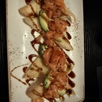 Good Fortune - Salmon nachos - Sushi Bars Near Me - St. Petersburg, Florida Good Fortune - Salmon nachos - Sushi Bars Near Me - St. Petersburg, Florida