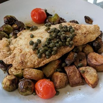 Icebox Cafe - Hallandale Beach - Pan fried grouper special - New American Near Me - Hallandale Beach, Florida