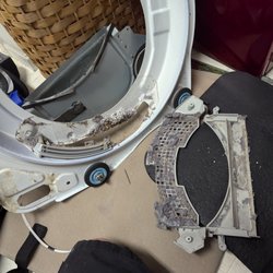 Allen's Appliance Repair - The secret hidden lint compartment.