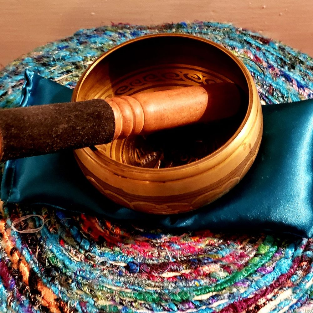 Breeze In Yoga - A singing bowl they use to bring you out of meditation. - Yoga Near Me - Lincolnton, North Carolina