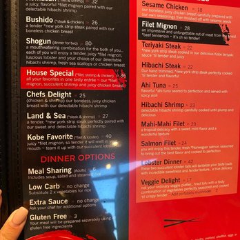 Kobe - Menu. - Steakhouses Near Me - Omaha, Nebraska Kobe - Menu. - Steakhouses Near Me - Omaha, Nebraska
