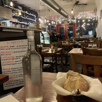 Il Capriccio - New look. I was the only customer. This is Tuesday night around 7:30pm. The people at the counter are the staff. - Italian Near Me - Los Angeles, California