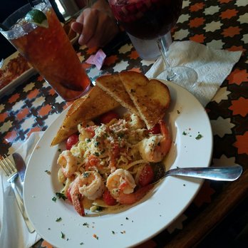 Mama's Pizzeria - Mmmmm mmmmm goood.....shrimp scampi linguine pasta and a sangria!!! - Pizza Near Me - McAllen, Texas Mama's Pizzeria - Mmmmm mmmmm goood.....shrimp scampi linguine pasta and a sangria!!! - Pizza Near Me - McAllen, Texas